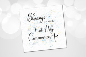 First Holy Communion Card