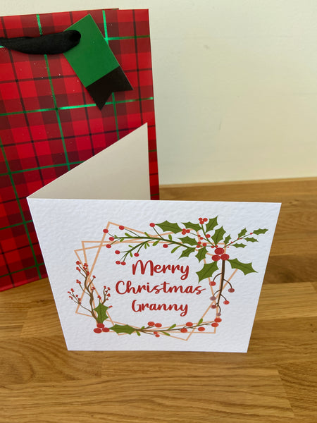Personalised Christmas Card