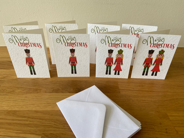 Mini Nutcracker Christmas Cards