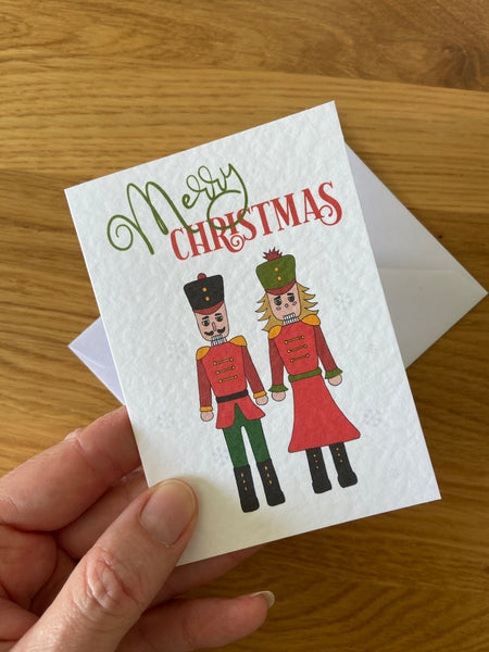 Mini Nutcracker Christmas Cards
