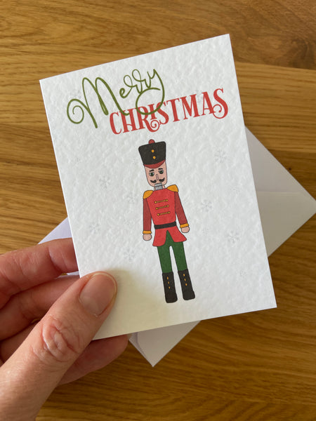 Mini Nutcracker Christmas Cards