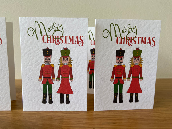 Mini Nutcracker Christmas Cards
